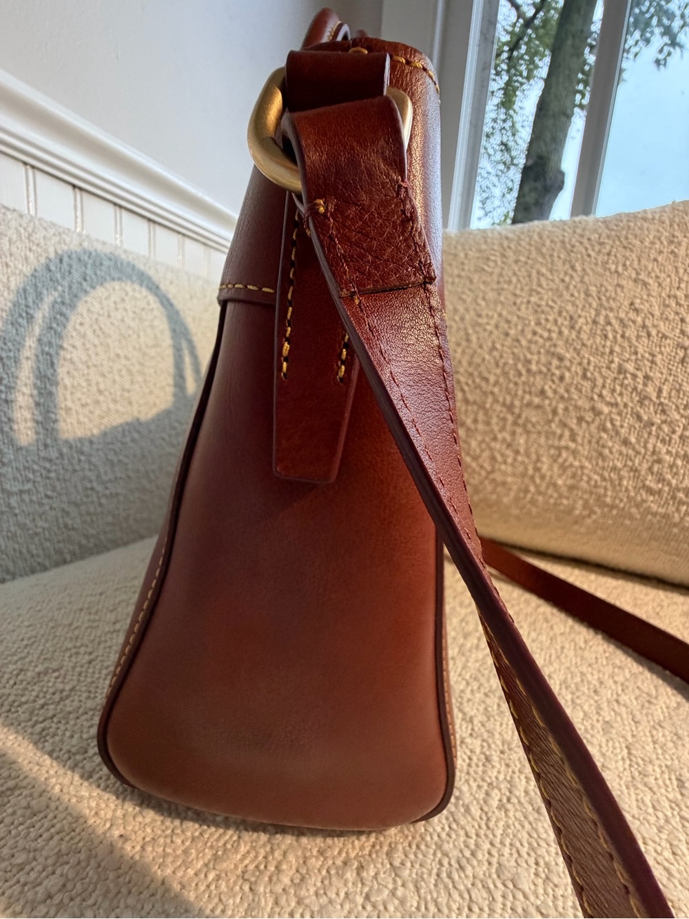 Dooney & Bourke Florentine Amelie Crossbody Tote - Picture 4 of 12